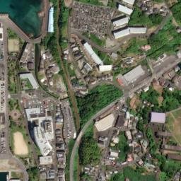 Satellite imagery of Kame-saki, JP