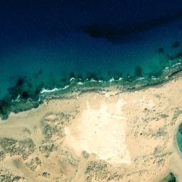 Satellite imagery of Ra’s Galadat, LY