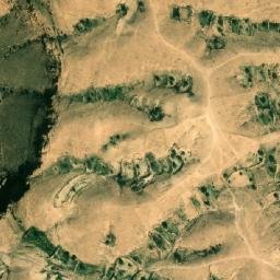 Satellite imagery of Khashm Mūdū, LY