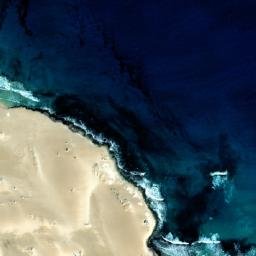 Satellite imagery of Ra’s Bū Ḩulqūmah, LY