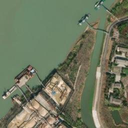 Satellite imagery of Nanjing Yangtze River Crossing, Tower Southeast, CN