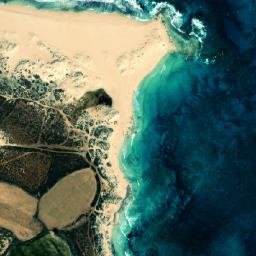 Satellite imagery of Ra’s ‘Azzāz, LY
