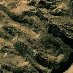 Satellite imagery of Khashm Burwīn, LY