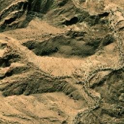 Satellite imagery of Khashm Burwīn, LY