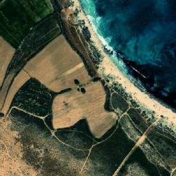 Satellite imagery of Ra’s al Manāstīr, LY
