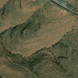 Satellite imagery of Djebel Antar, DZ