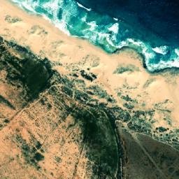 Satellite imagery of Ra’s Bū Wushaykah, LY