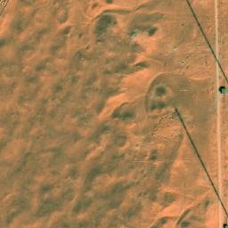 Satellite imagery of Ouargla longwave transmitter, Mast North, DZ