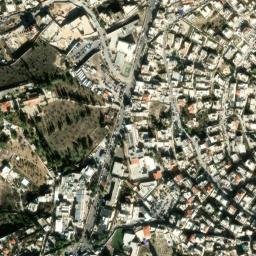 Satellite imagery of Mount of Olives, PS