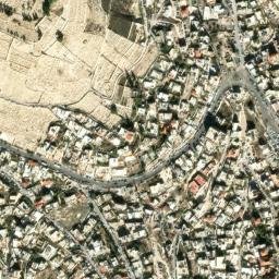 Satellite imagery of Mount of Olives, PS