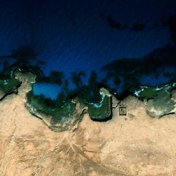Satellite imagery of Ra’s Ḩulaymah, EG