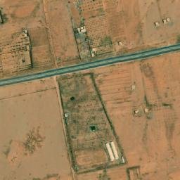 Satellite imagery of Kenadsa transmitter, Tower East, DZ