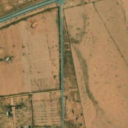Satellite imagery of Kenadsa transmitter, Tower West, DZ