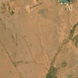 Satellite imagery of Kenadsa transmitter, Tower West, DZ