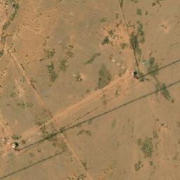 Satellite imagery of Kenadsa transmitter, Tower West, DZ