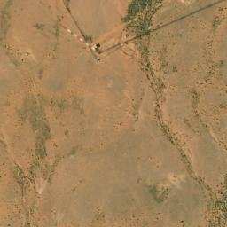 Satellite imagery of Kenadsa transmitter, Tower West, DZ