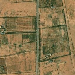 Satellite imagery of Kenadsa transmitter, Tower West, DZ