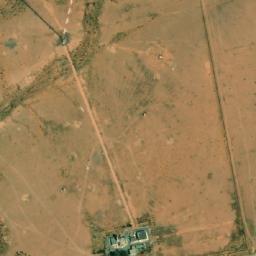 Satellite imagery of Kenadsa mediumwave transmitter, Tower Middle, DZ