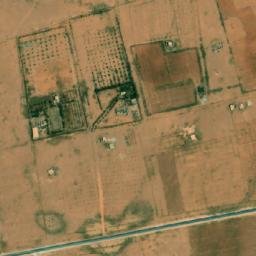 Satellite imagery of Kenadsa mediumwave transmitter, Tower Middle, DZ
