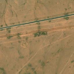Satellite imagery of Kenadsa mediumwave transmitter, Tower Middle, DZ