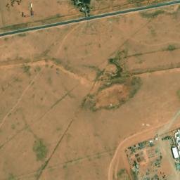Satellite imagery of Kenadsa mediumwave transmitter, Tower Middle, DZ