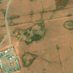 Satellite imagery of Kenadsa mediumwave transmitter, Tower Middle, DZ