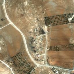 Satellite imagery of Rujm az Zāniyah, JO