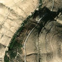 Satellite imagery of ‘Urqūb al Kharshah, JO