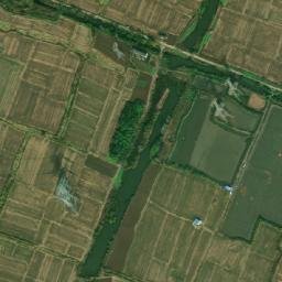 Satellite imagery of Wuhu 500 kV Powerline Crossing, Tower West, CN