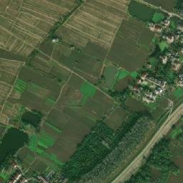 Satellite imagery of Wuhu 500 kV Powerline Crossing, Tower West, CN