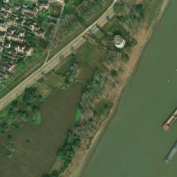 Satellite imagery of Wuhu 500 kV Powerline Crossing, Tower West, CN