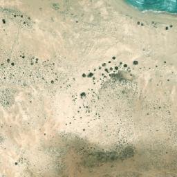 Satellite imagery of Qaret el-Reteim, EG