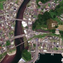 Satellite imagery of 志布志町, JP