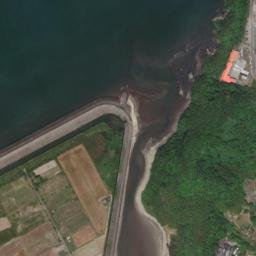 Satellite imagery of Shikushi-saki, JP