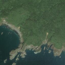 Satellite imagery of Aka-saki, JP