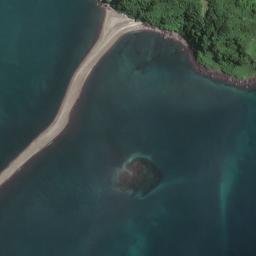 Satellite imagery of Okake-bana, JP