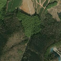 Satellite imagery of Wuyuan Shan, CN