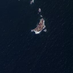 Satellite imagery of Kaku-hana, JP
