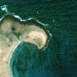 Satellite imagery of Ra’s Ḩawālah, EG