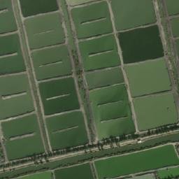 Satellite imagery of Kawm aḑ Ḑibā‘ al Qiblī, EG