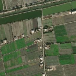 Satellite imagery of Kawm aḑ Ḑibā‘ al Qiblī, EG