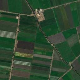 Satellite imagery of Batrah Mediumwave transmitter, 1107 kHz antenna, mast southwest, EG
