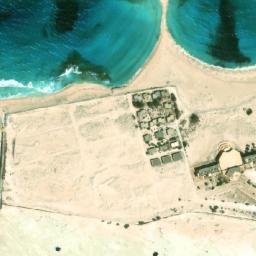 Satellite imagery of Ḩashafat an Najīth, EG