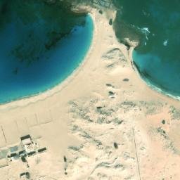 Satellite imagery of Ḩashafat an Najīth, EG