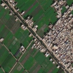 Satellite imagery of Kawm Ḩamad Fīnīs, EG