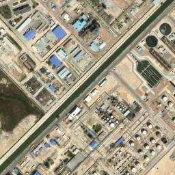 Satellite imagery of Kawm ash Shu‘rān, EG