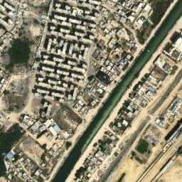 Satellite imagery of Kawm Manşūr, EG