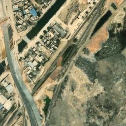 Satellite imagery of Kawm Manşūr, EG
