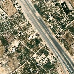 Satellite imagery of Kawm an Nujūs, EG