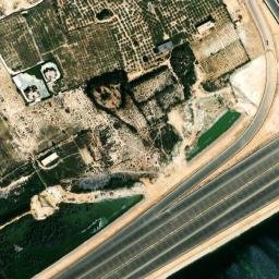 Satellite imagery of Kawm an Nujūs, EG